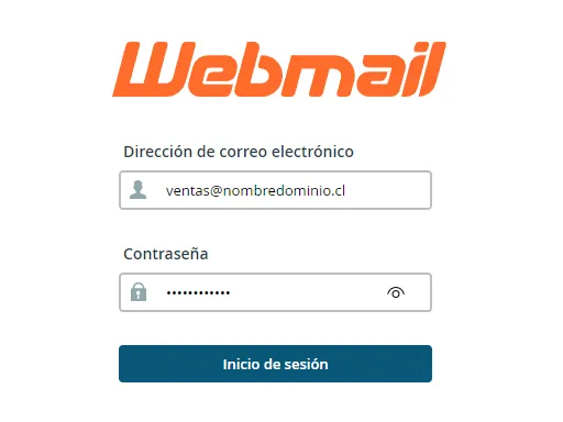 Acceder a webmail en Hosting.cl