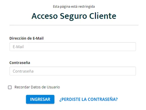 Como acceder al área de cliente de tu servicio de hosting