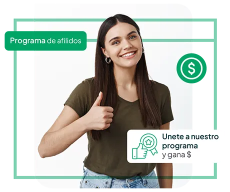 Con el programa de Afiliados servicio de Hosting, únete y gana comisión por recomendarnos