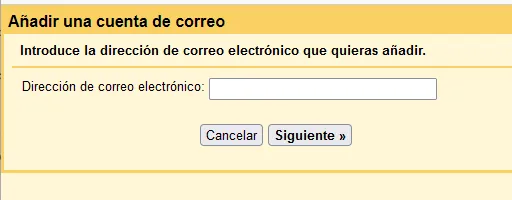 configurar cuenta de correo gmail